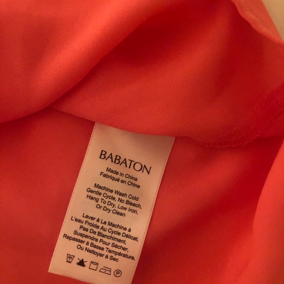 Babaton blouse in a peachy orange colour 💕 - Picture 3 of 6